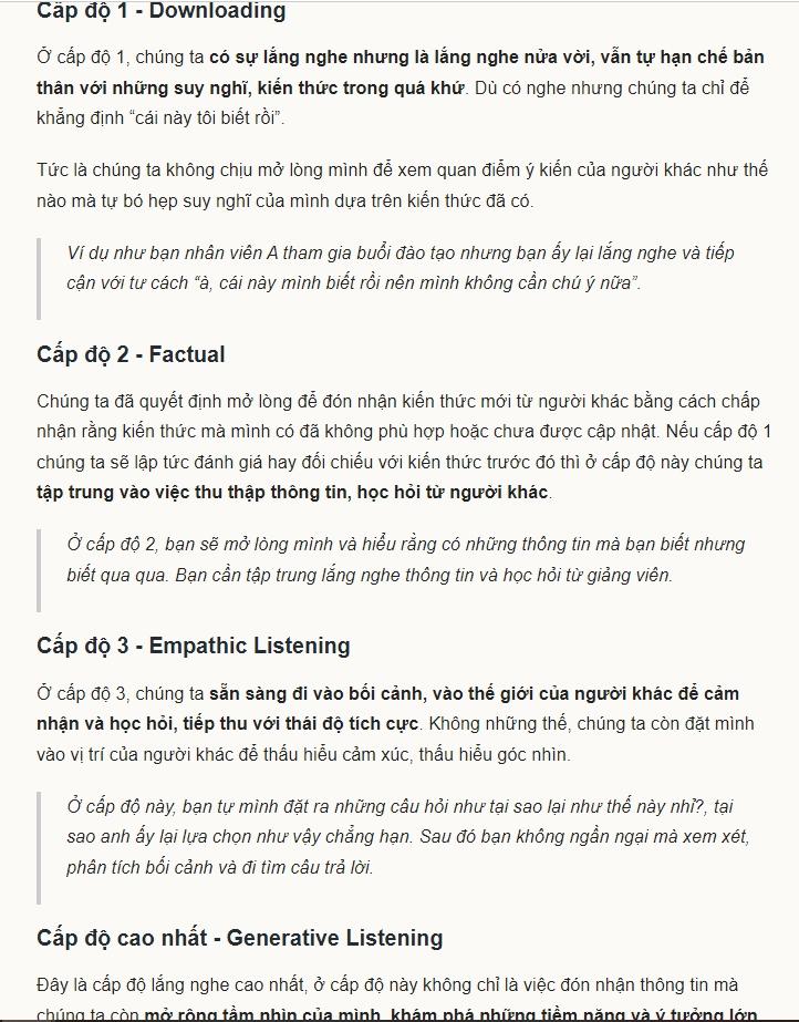 Nội dung dạng văn bản rất khó nhớ