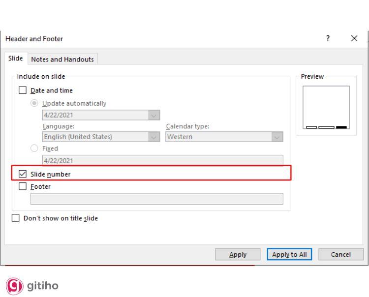 Hướng dẫn đánh số trang trong PowerPoint theo ý muốn