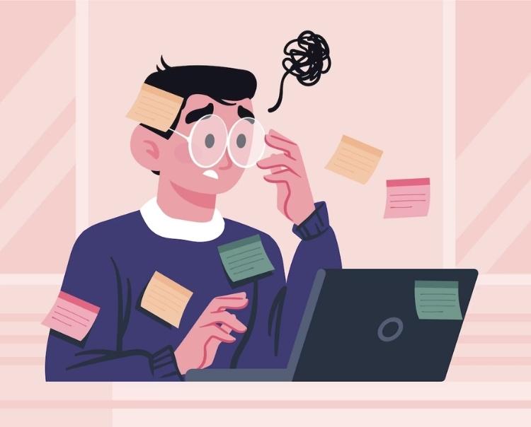 Một số nhân viên có mức độ tập trung kém khi học tập từ xa