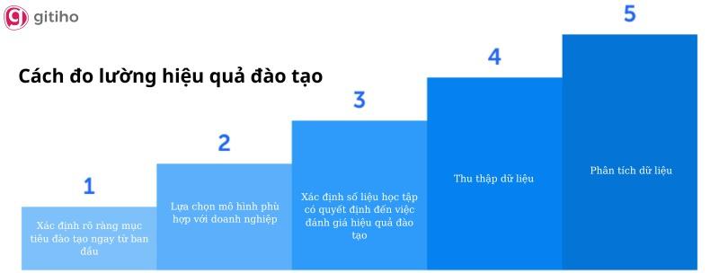 5 bước đo lường và đánh giá hiệu quả đào tạo