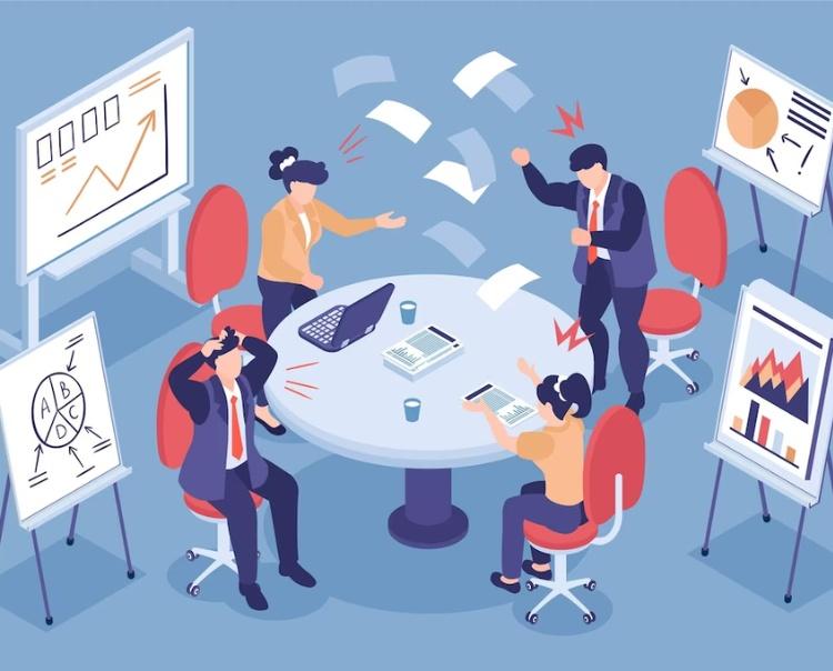 Xung đột tại nơi làm việc có thể dẫn đến giảm năng suất và gia tăng tỷ lệ vắng mặt của nhân viên