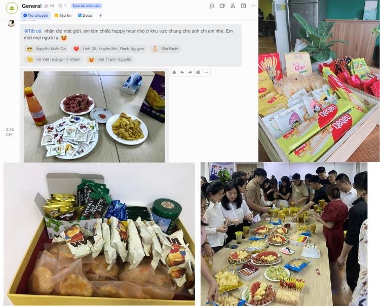 "Happy hour” được tổ chức thường xuyên tại Gitiho