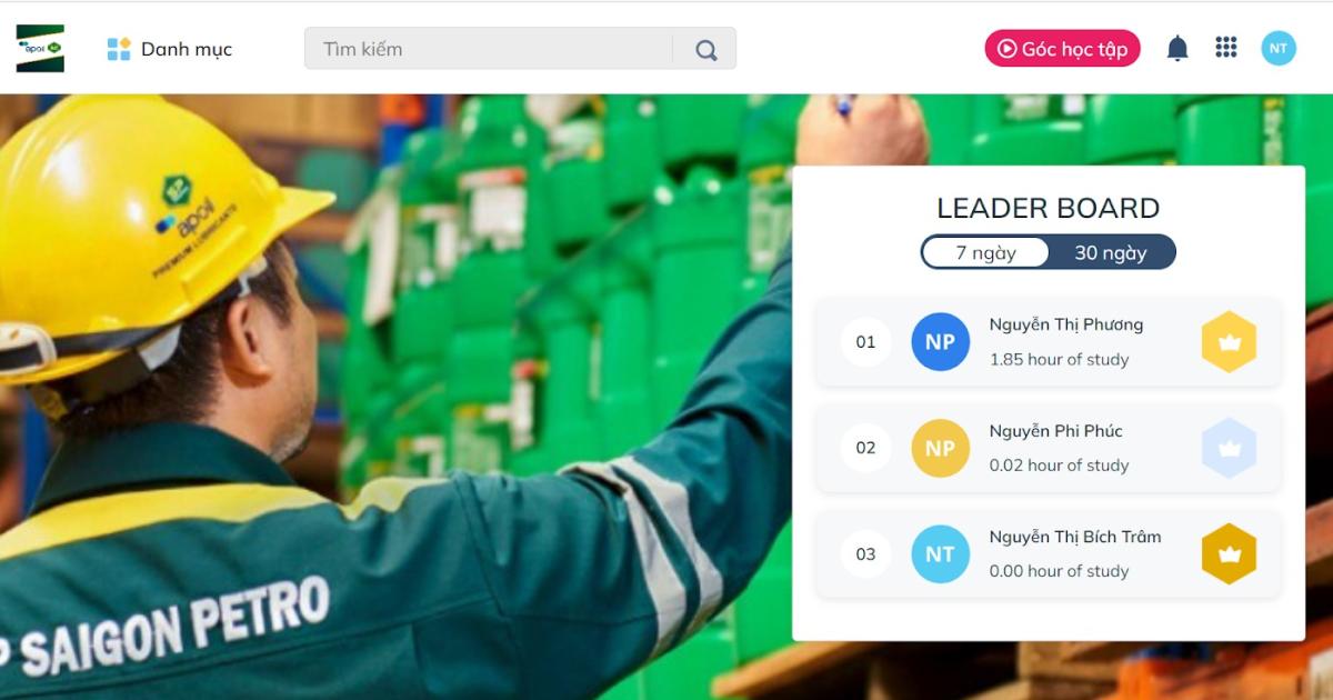 Hệ thống LMS đào tạo nhân sự ngành kiến trúc - xây dựng