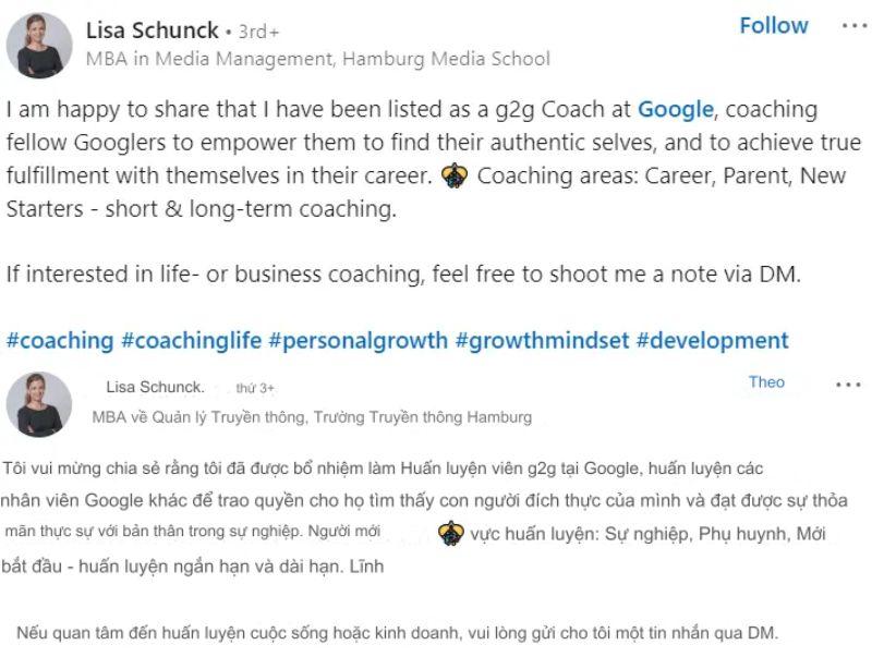 Chia sẻ của nhân viên Google khi được trở thành huấn luyện viên trong chương trình G2G