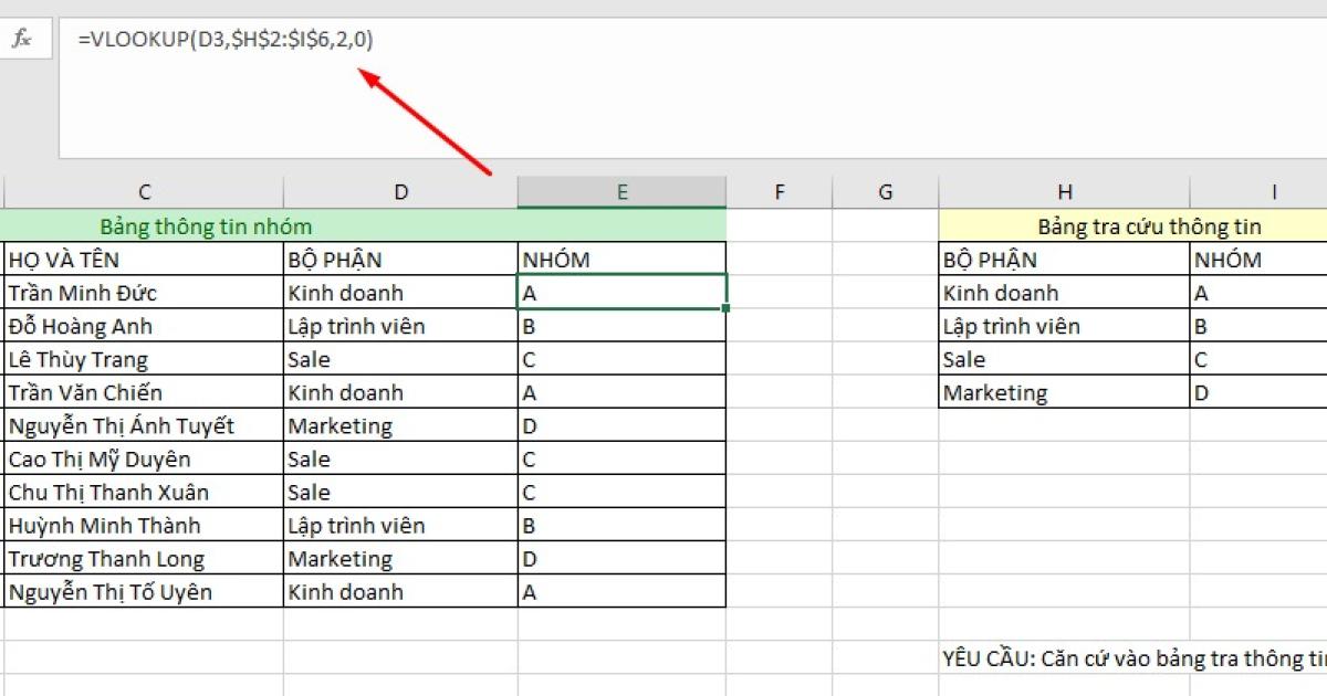 Và kết quả sau khi sử dụng hàm như sau