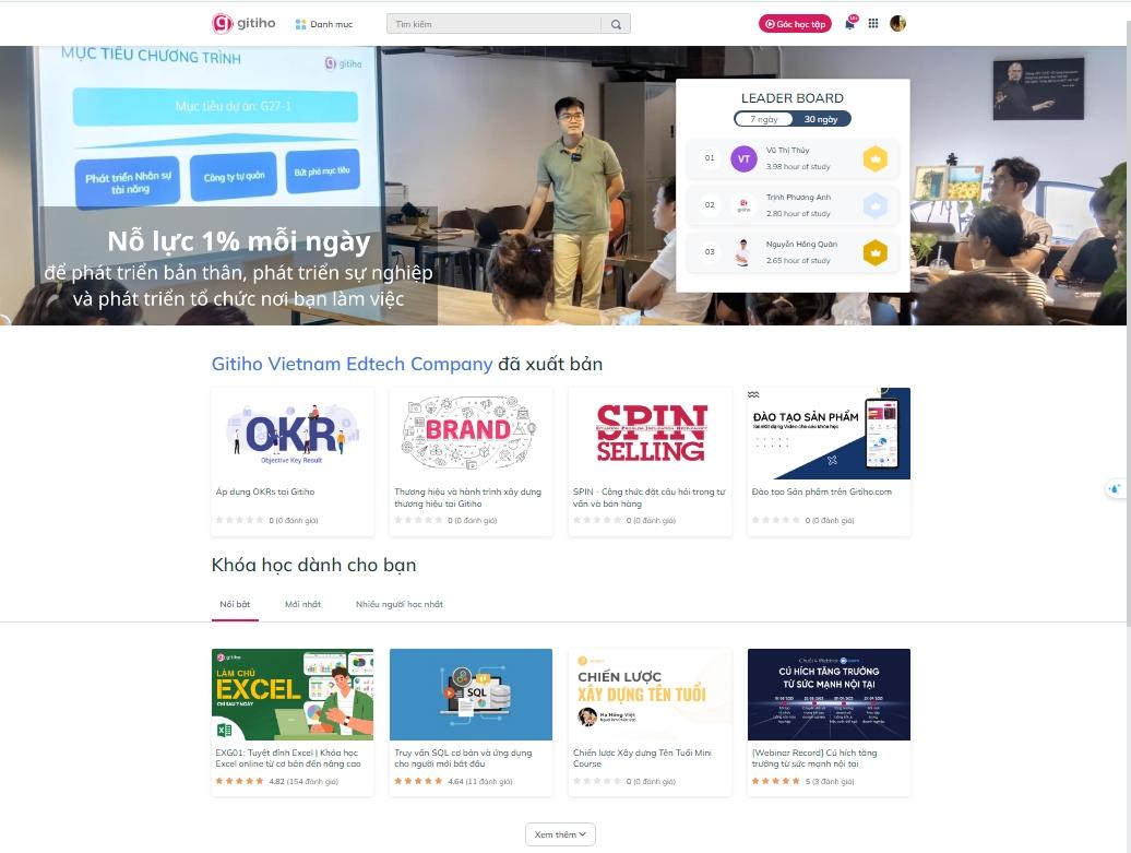 E-learning là hệ thống đào tạo trực tuyến từ xa