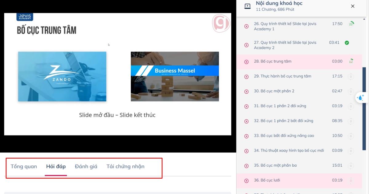 Người học có thể tương tác với giảng viên ngay trên bài giảng trực tuyến
