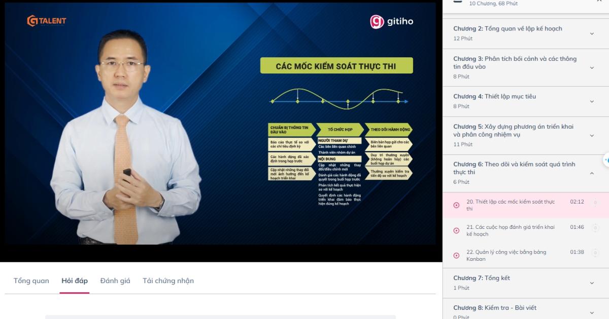 Học viên và giáo viên có thể trao đổi với nhau dễ dàng