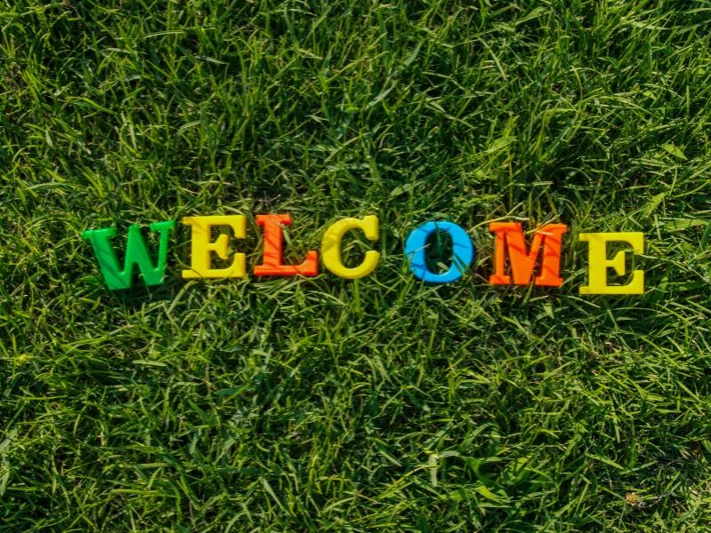 Hình ảnh slide lời chào đẹp mắt