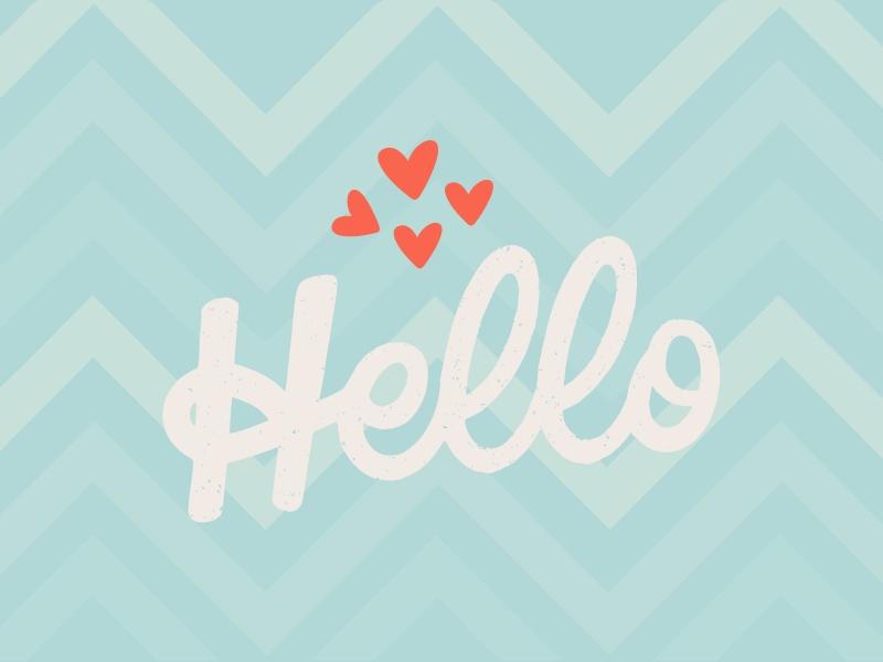 Hình ảnh lời chào powerpoint dễ thương