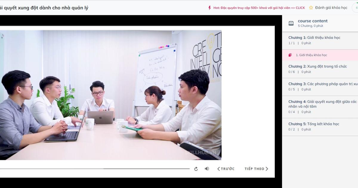 Đào tạo mô phỏng cho nhóm bán hàng