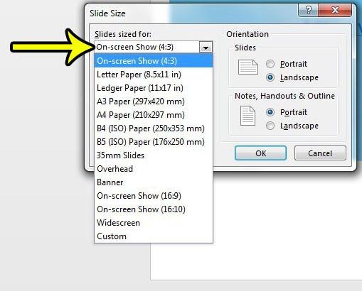Hướng dẫn cách cài đặt kích thước slide powerpoint chuẩn