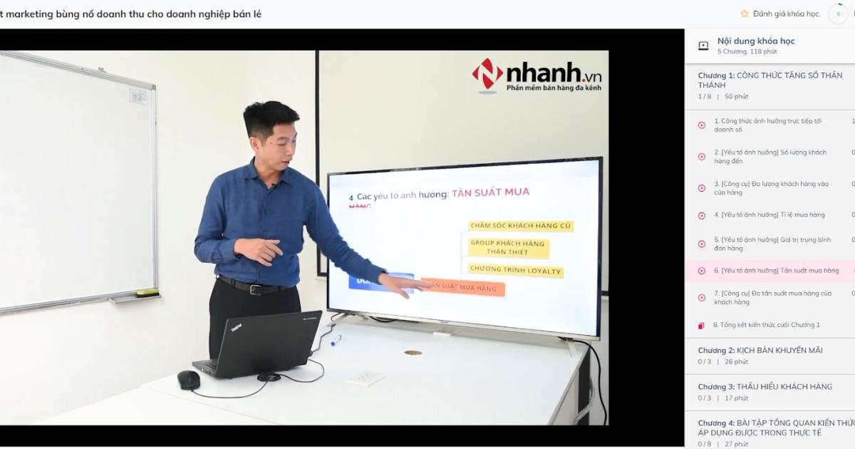 Các khóa học cung cấp cho nhân viên có nội dung đạt chất lượng cao, áp dụng ngay để giải quyết công việc