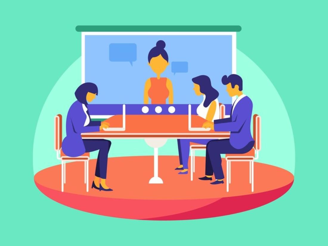 Thảo luận cùng các trưởng bộ phận phòng ban để thống nhất về nội dung đào tạo