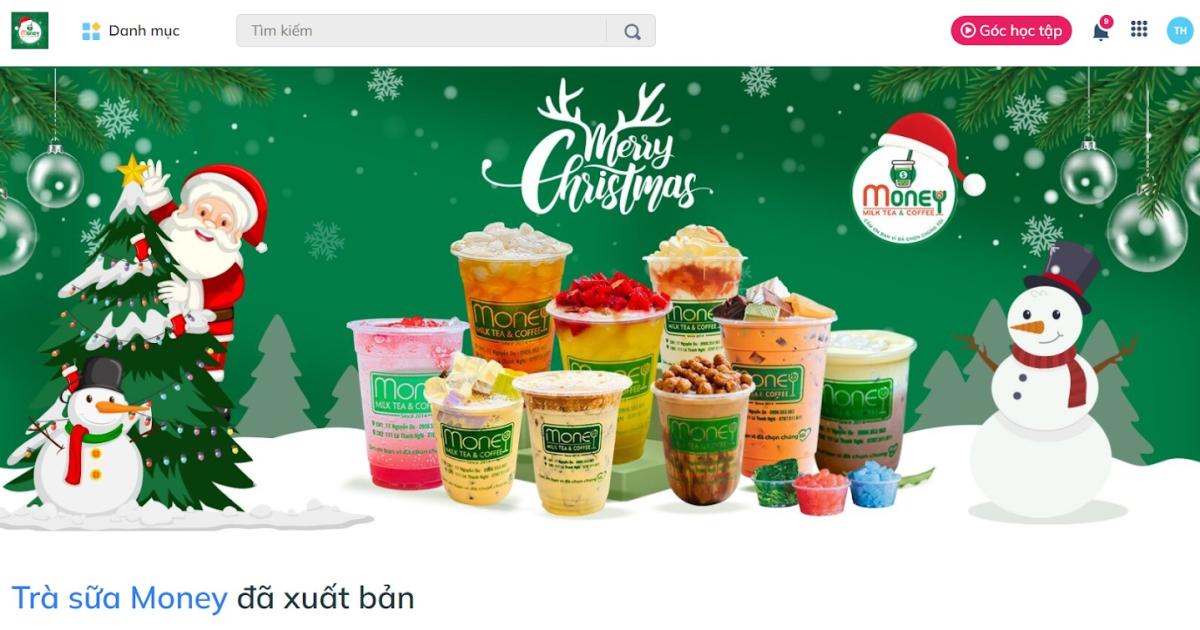 Giao diện hệ thống LMS Gitiho for Leading Business