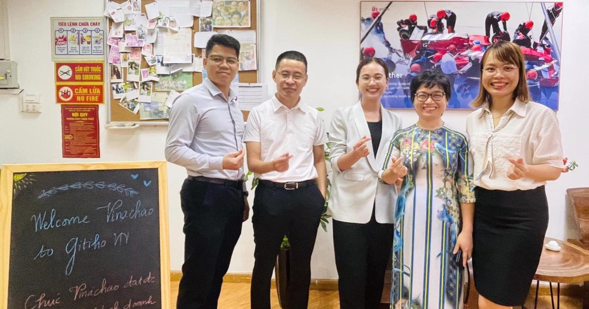 Gitiho đồng hành cùng Vinachao trên hành trình chuyển đổi số doanh nghiệp