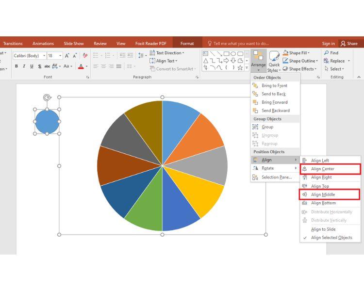 Hướng dẫn cách làm vòng quay may mắn trong Powerpoint