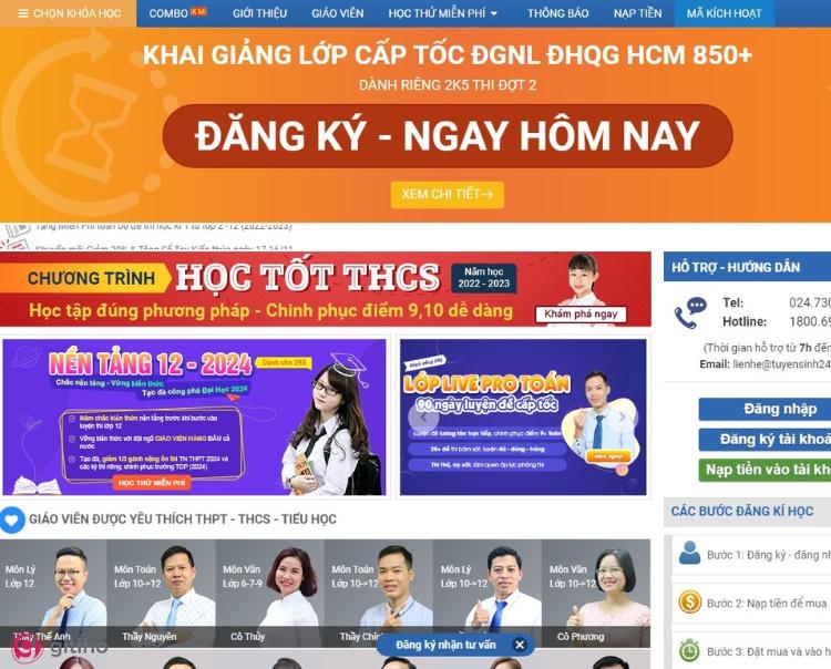 10 Website học online - học trực tuyến uy tín hiện nay