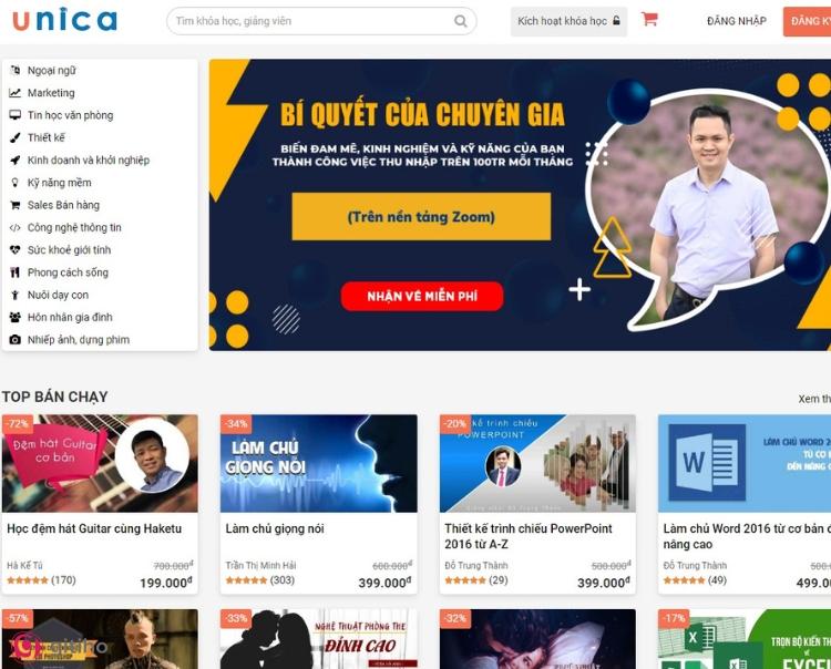 10 Website học online - học trực tuyến uy tín hiện nay