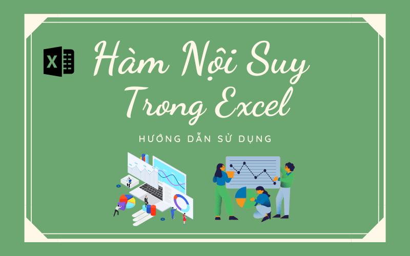 Cách dùng hàm nội suy trong Excel (hàm TREND và FORECAST)