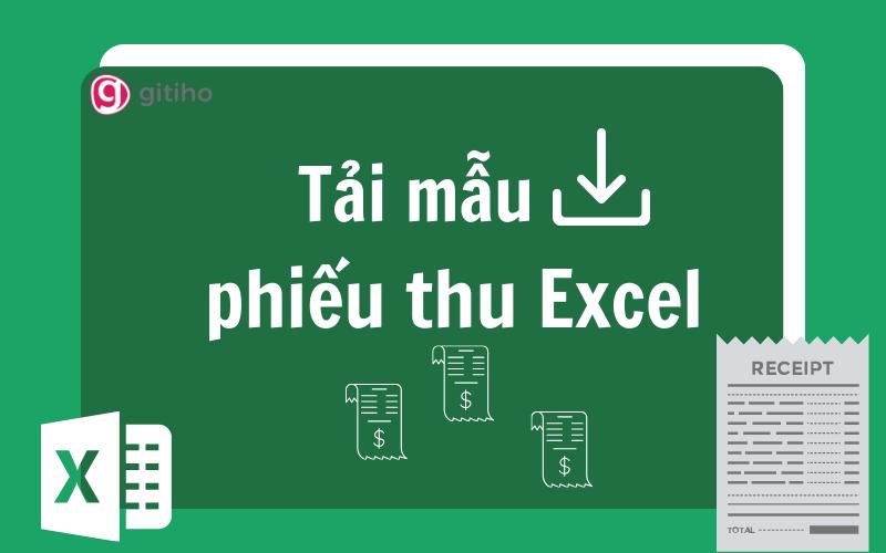 Tải mẫu phiếu thu Excel mới nhất theo thông tư 133 và 200