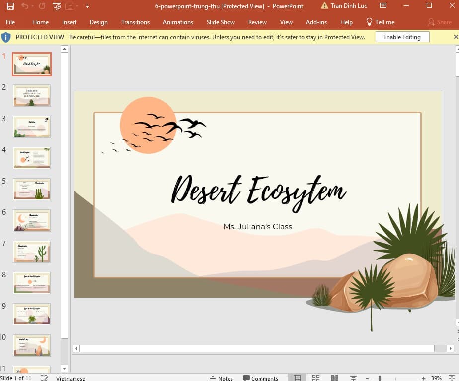 mẫu powerpoint chủ đề trung thu 6