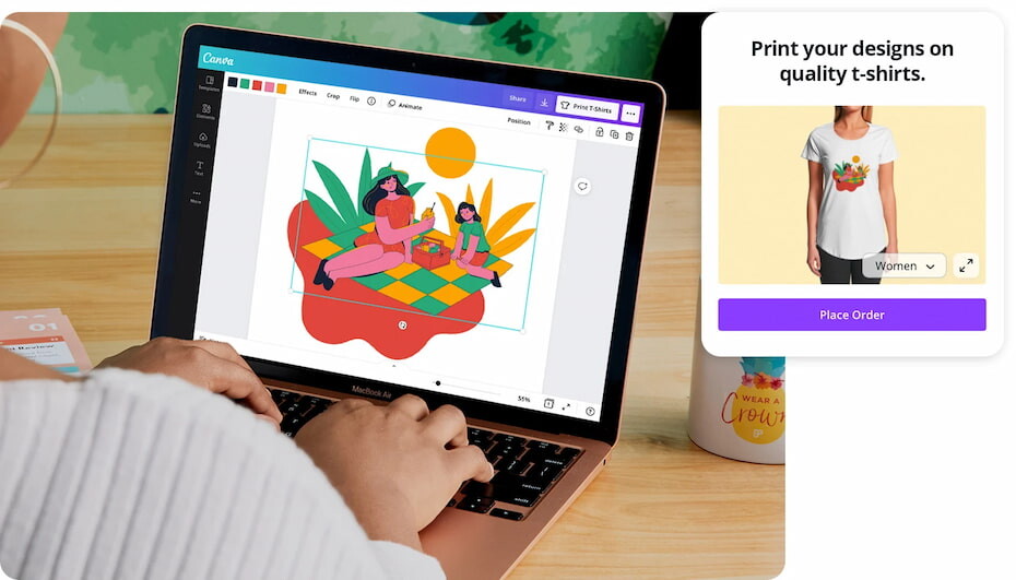Các cách kiếm tiền với Canva