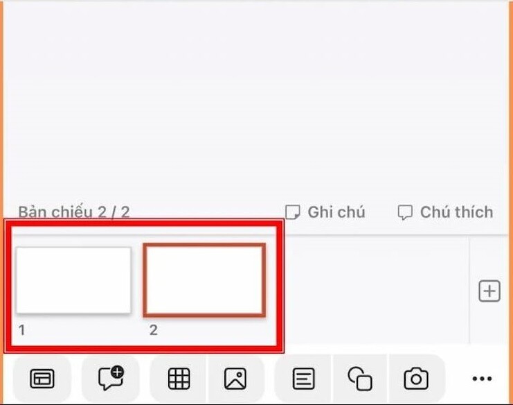 Cách cách thêm trang trong Powerpoint trên điện thoại 2