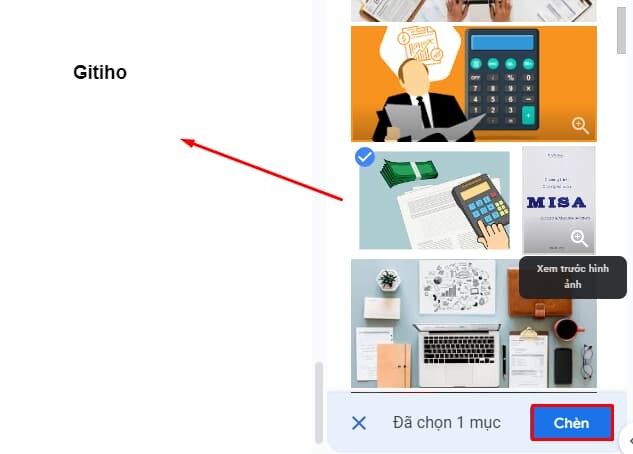 Cách chèn hình ảnh vào Google Docs trên máy tính 3