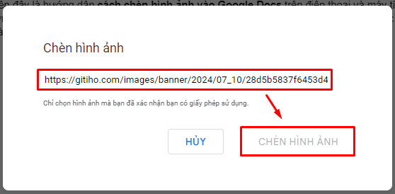 Cách chèn hình ảnh vào Google Docs trên máy tính 6