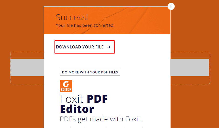 Cách copy PDF sang Word bằng phần mềm Foxit