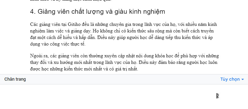 Cách đánh số trang trong Google Doc 6