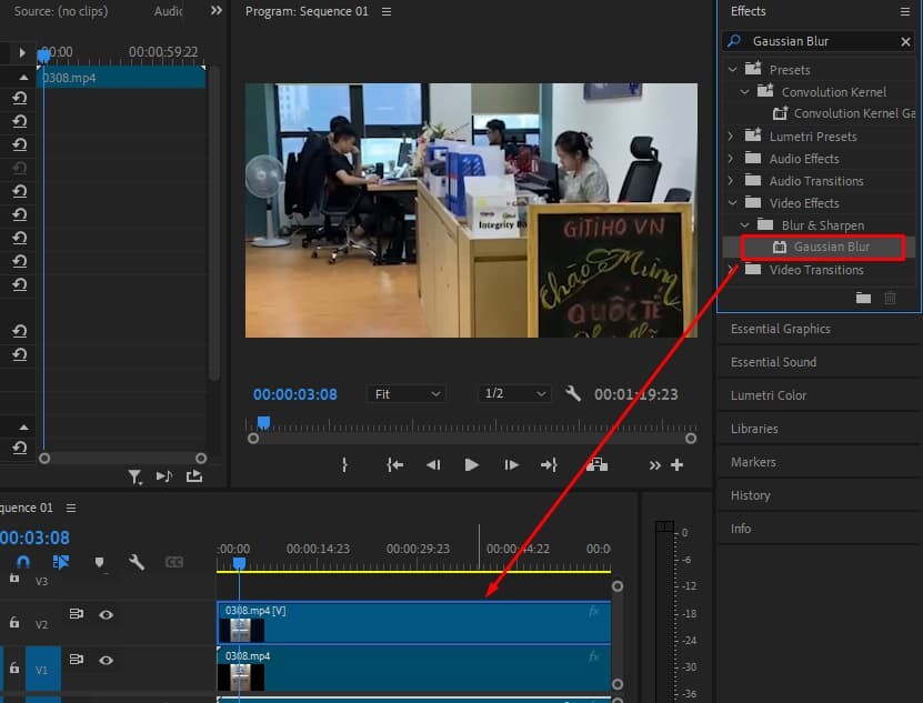 Cách che mặt trong Premiere Pro 6