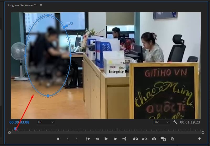 Cách che mặt trong Premiere Pro 9