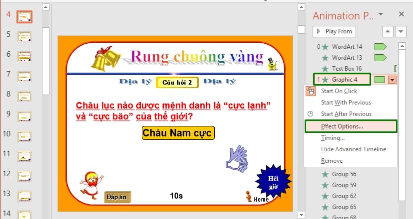 Chèn tiếng vỗ tay vào Powerpoint cho icon 2