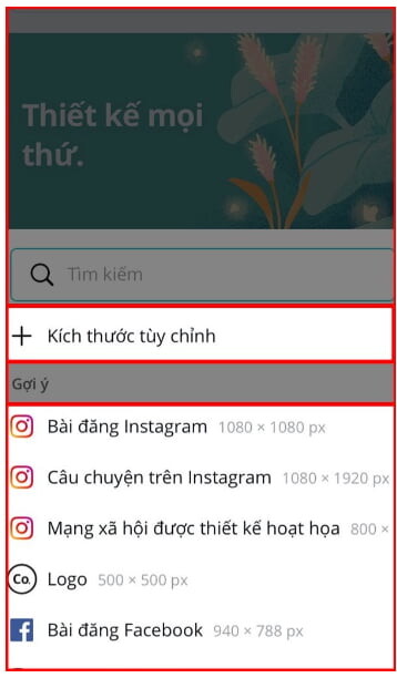 Chọn các mẫu logo trên điện thoại