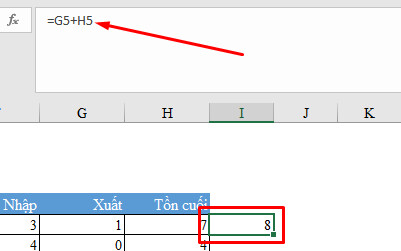 Chọn ô có chứa công thức cần sao chép