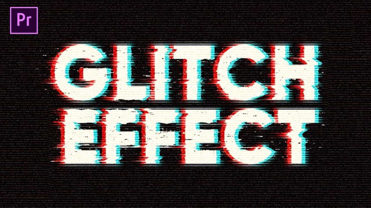 hiệu ứng chữ glitch text trong Premiere