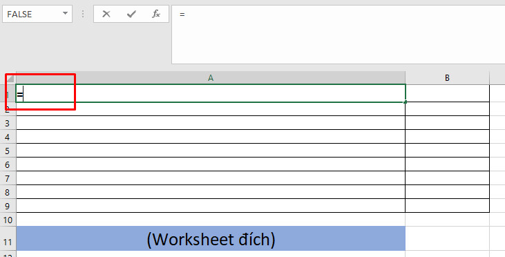 Cách copy hoặc di chuyển dữ liệu từ sheet này sang sheet khác 2