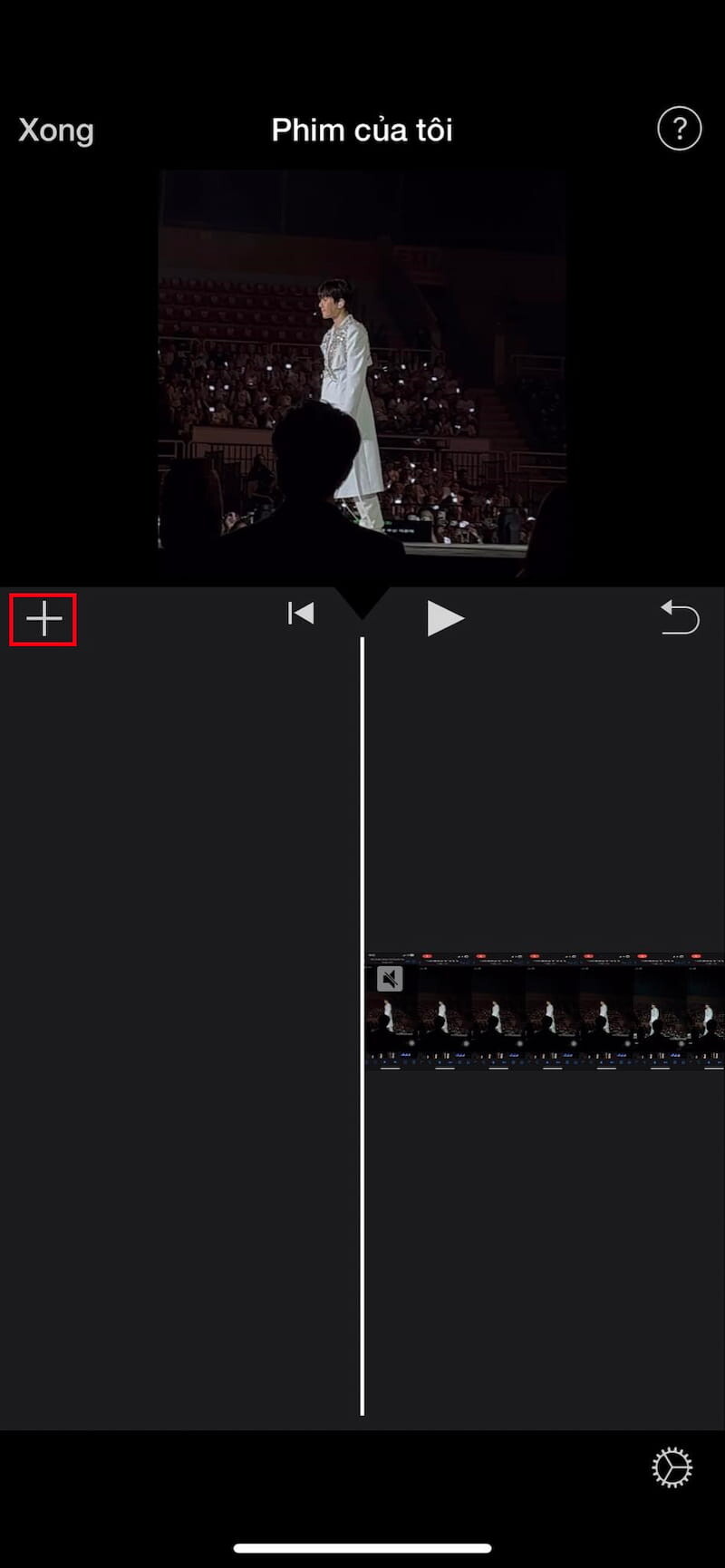 Tách âm thanh ra khỏi video trên iPhone bằng iMovie 5