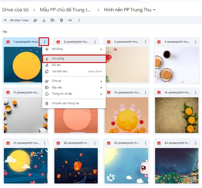 tải hình nền Powerpoint trung thu