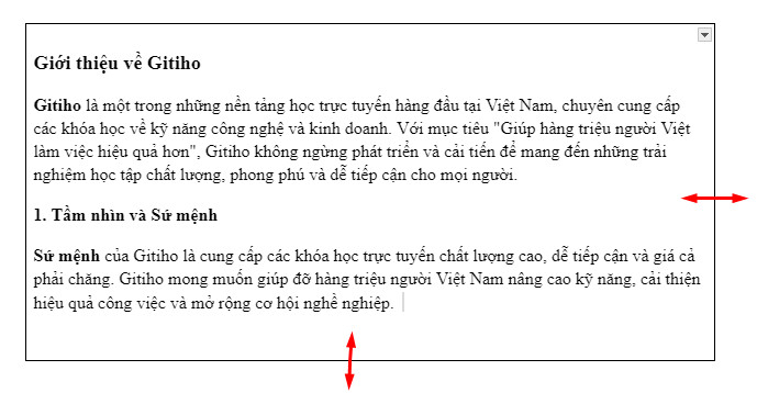 Tạo khung bìa trong Google docs bằng cách chèn bảng 2