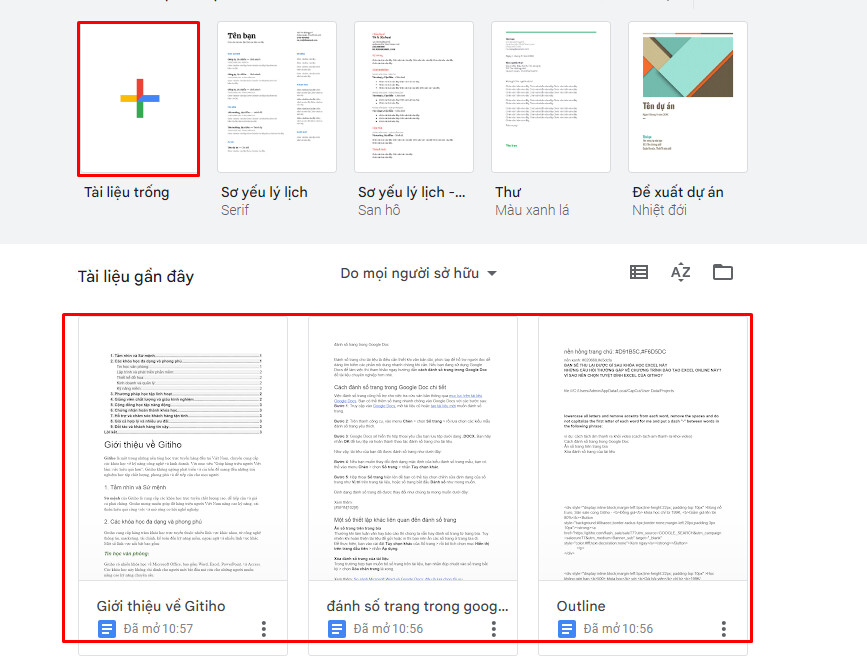 Cách gạch ngang chữ trong Google Doc trên máy tính 1