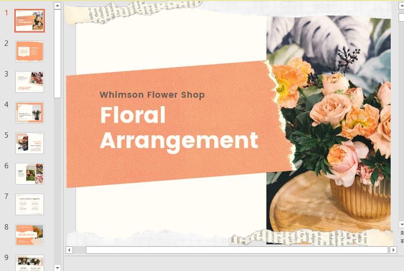 Powerpoint mùa xuân 1