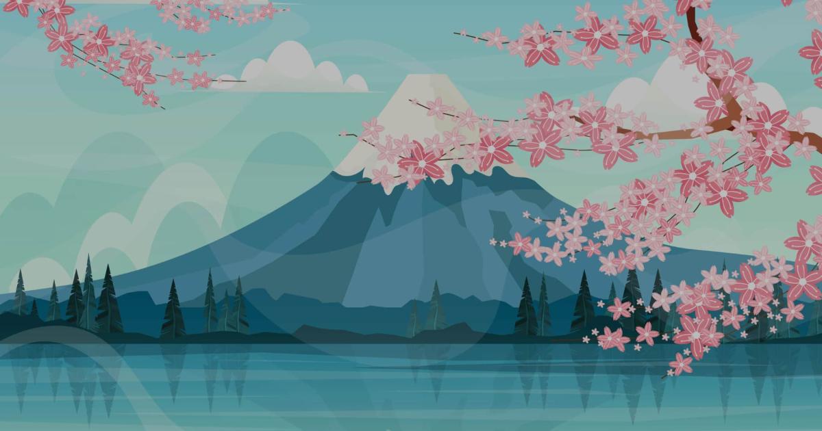 background Powerpoint Nhật Bản 8