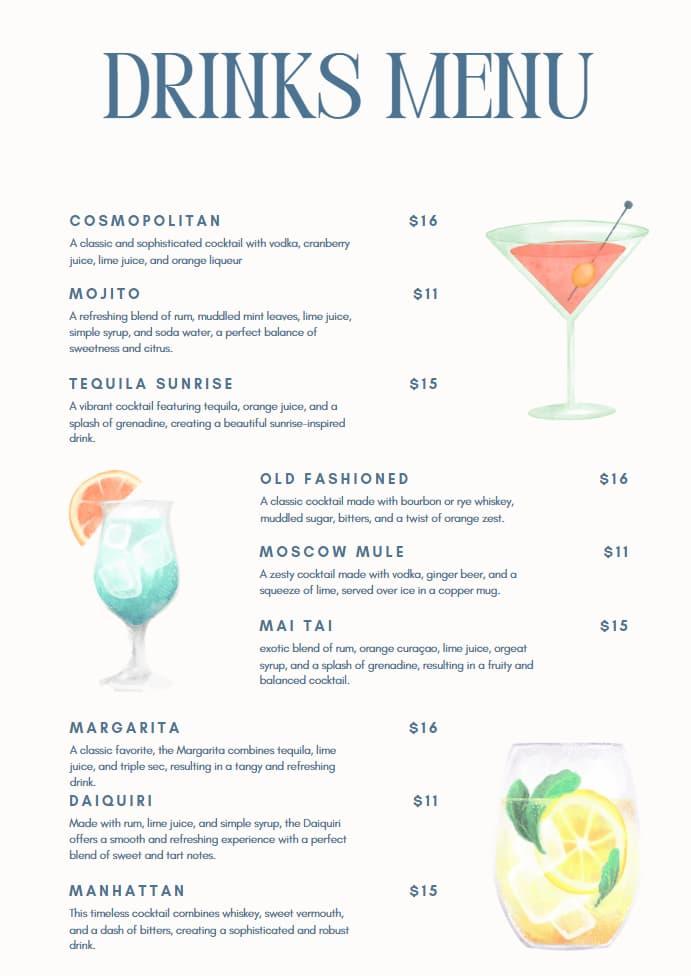 menu thiết kế powerpoint dọc 6