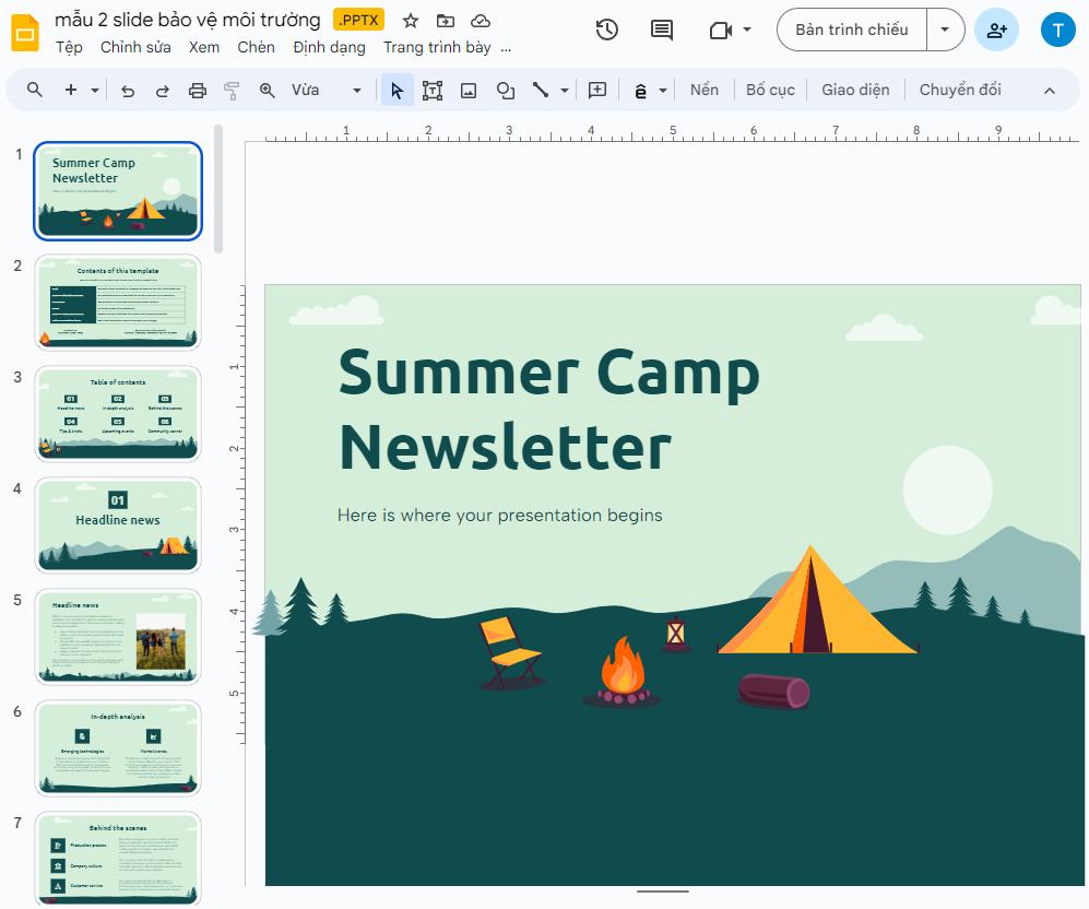 Chia sẻ 20+ mẫu PowerPoint chủ đề môi trường đẹp nhất