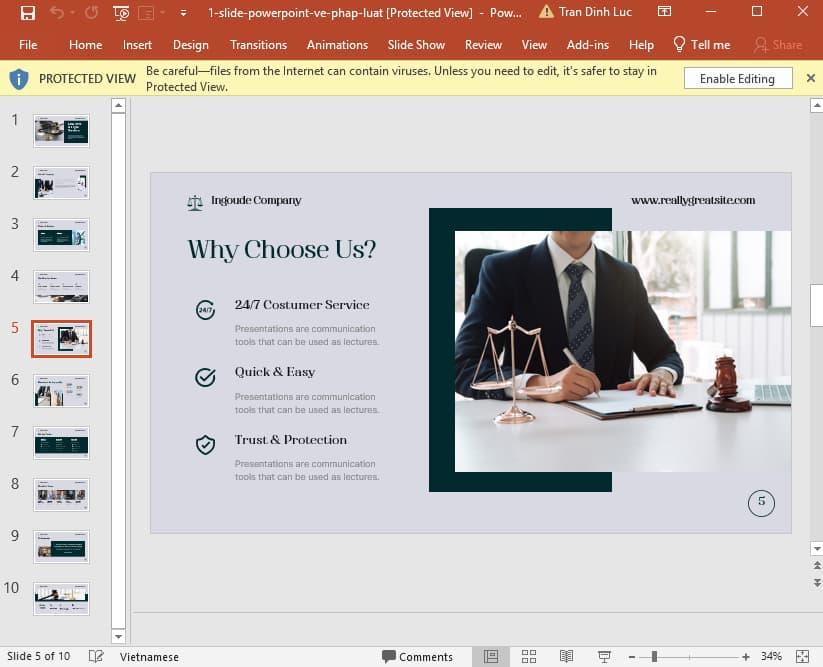 slide powerpoint về pháp luật 1