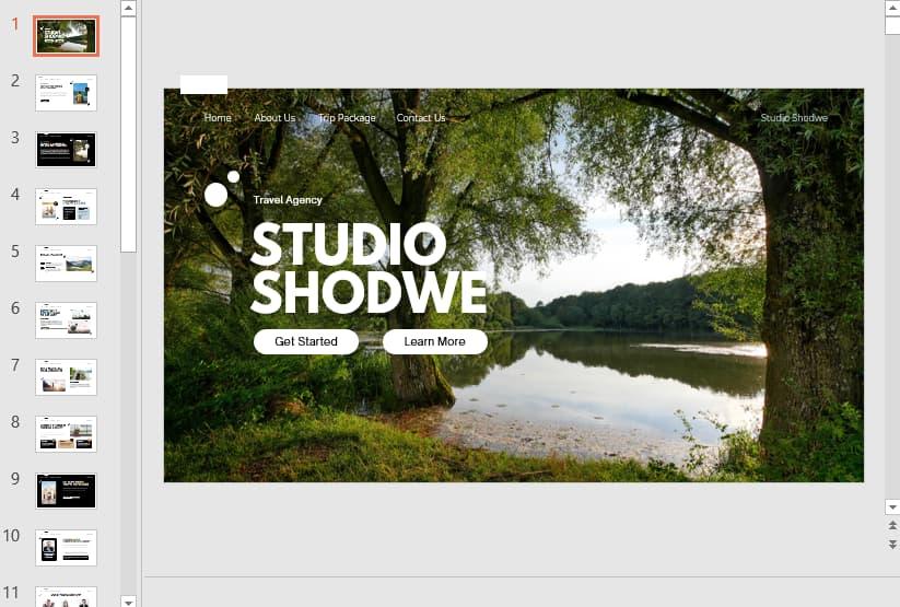 mẫu powerpoint du lịch 10