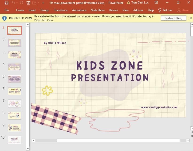 slide màu pastel 10